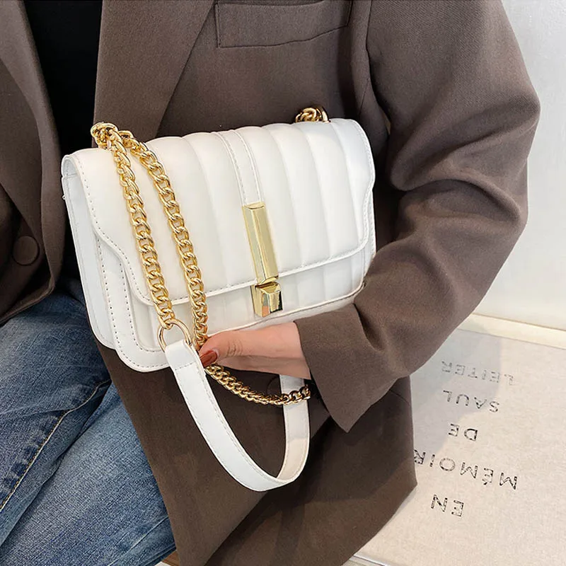 

Сумка через плечо женская, квадратная, однотонная, 2021