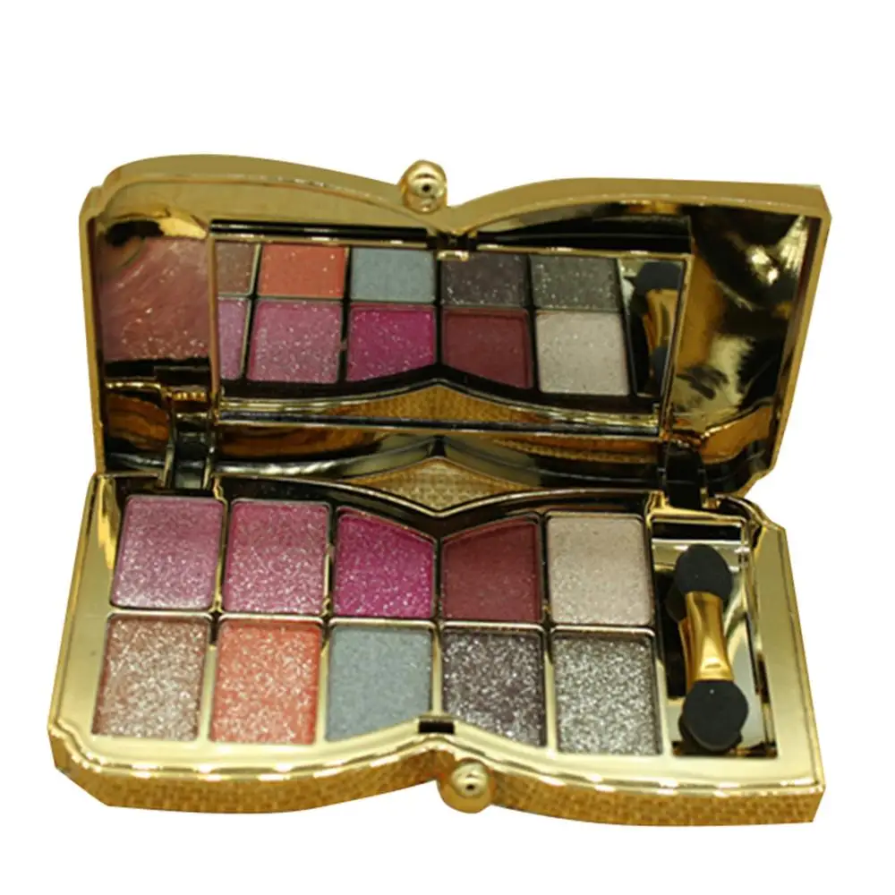 

70% Hot Sale 10 Colors Brightening Eyeshadow Palette Smokey Shimmers Powder Smooth Makeup