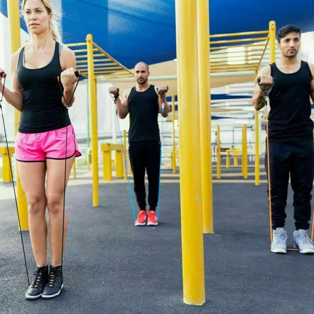 

11Pcs/set Fitness Pull Band Fitness Rally Set Multi-functional Bands Resistance Fitness Equipment M9M0