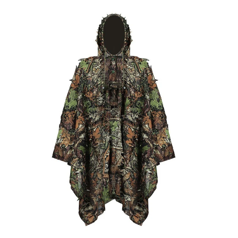 Камуфляжная 3d-накидка невидимая одежда камуфляжная для наблюдения за птицами