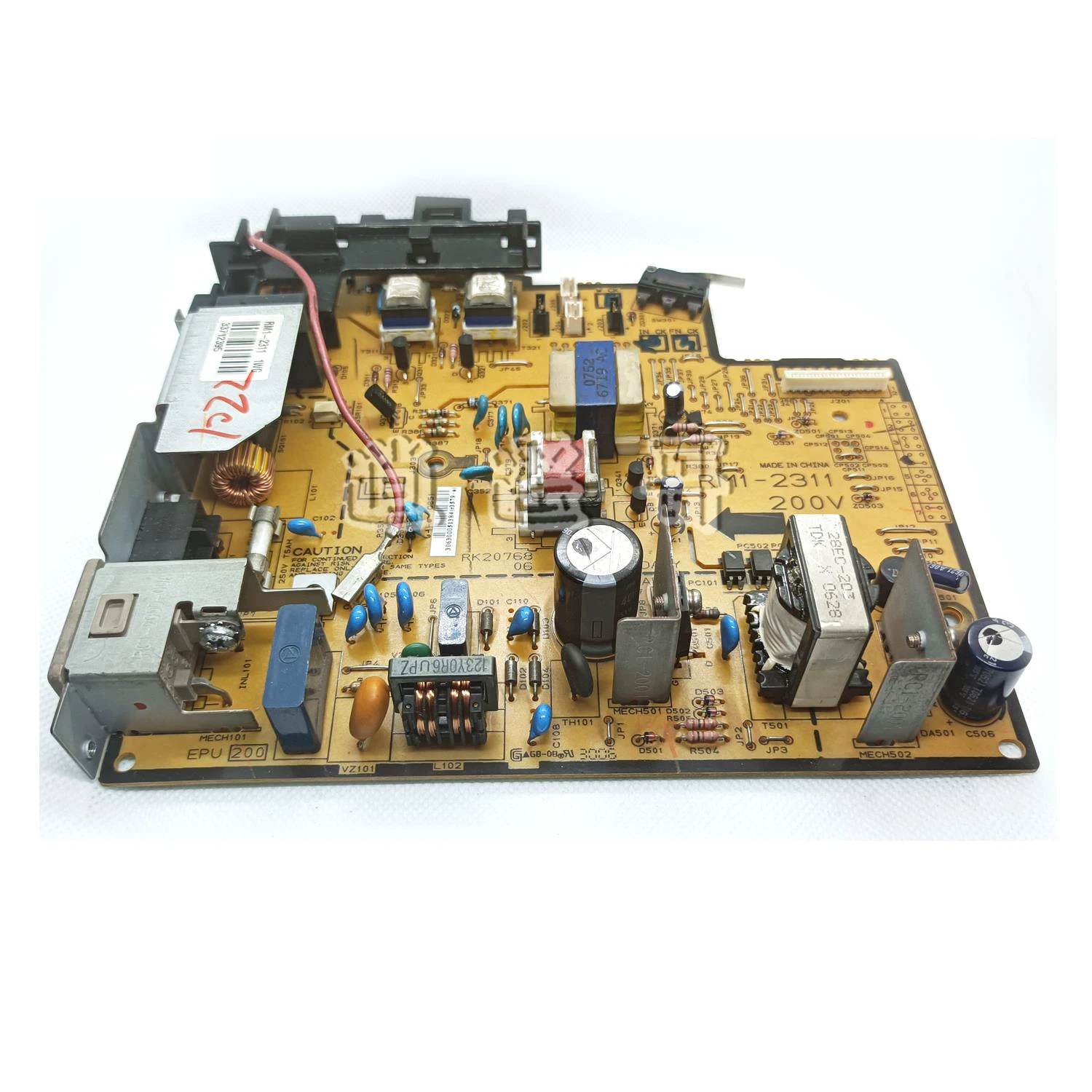 

100% протестированный оригинал для HP1022 Питание доска RM1-2310 RM1-2311-000 RM1-2311 (220v) принтер Часть распродажа