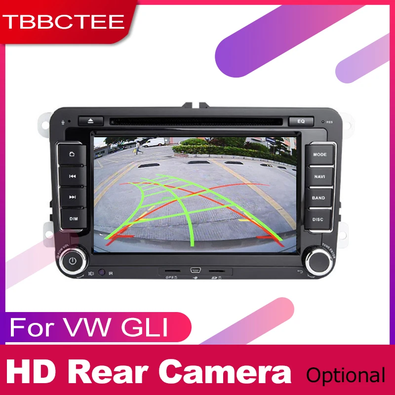 TBBCTEE 2 DIN Автомобильный dvd-плеер gps Navi навигация для Volkswagen VW GLI 2005 ~ 2018 автомобильный