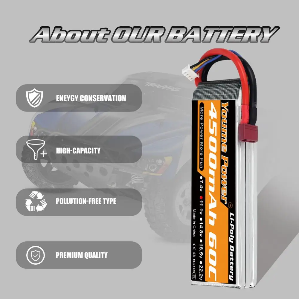 аккумулятор youme 3s 111 в липо 3300 мач 5200