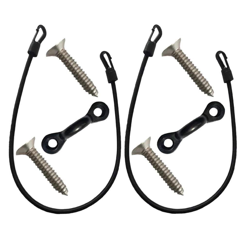 2 комплекта винтовые болты для фиксации байдарки эластичный крючок каноэ шнур
