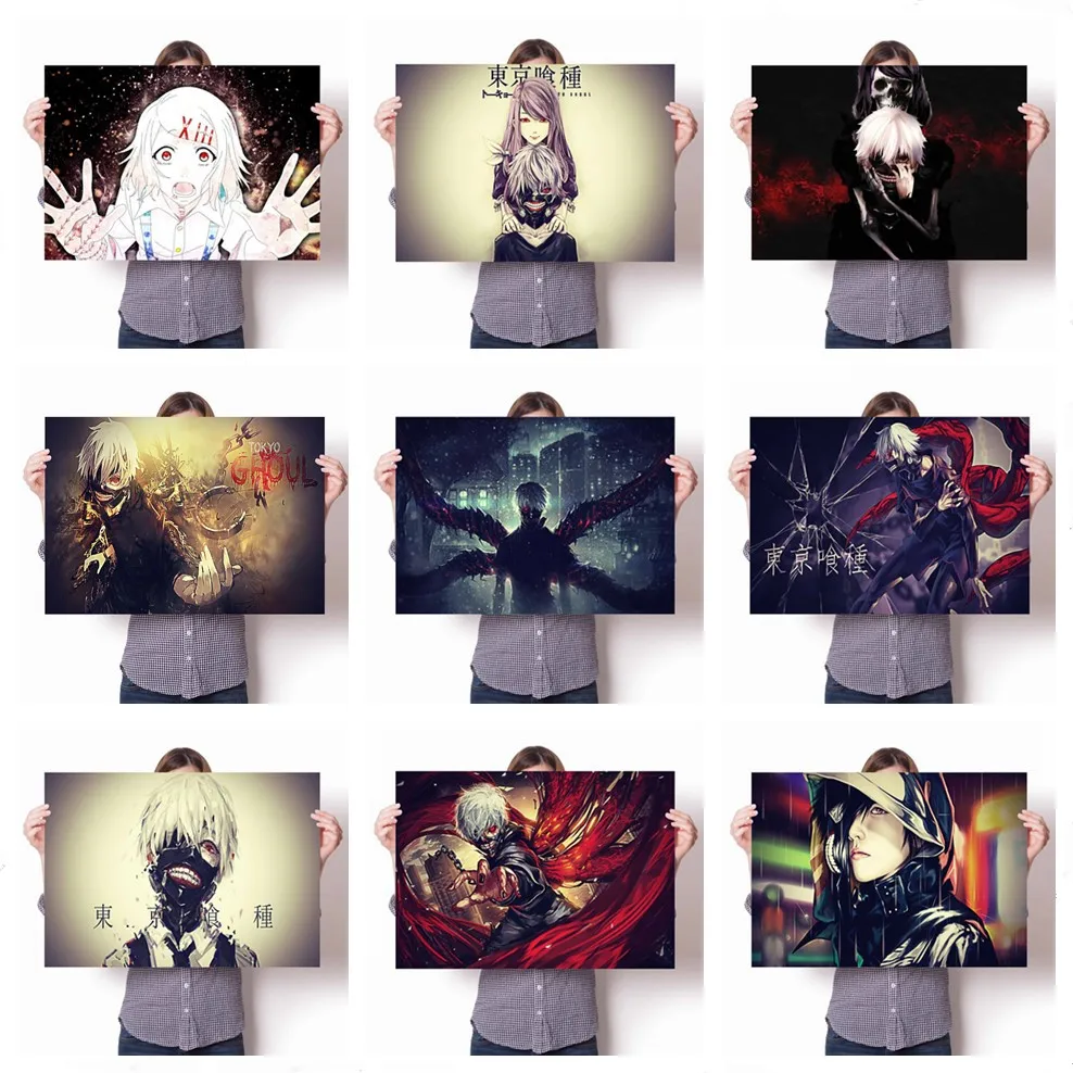 Аниме Tokyo Ghoul декоративные постеры стены искусства домашний декор Спальня дети