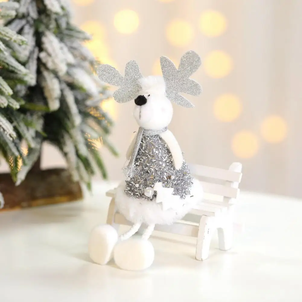 

Charming Xmas Tree Ornament Portable Fabric Delicate Craft Christmas Decoration Home Decor