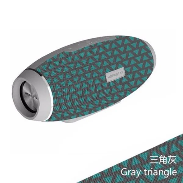Triangle gray Н20 регби 30 Вт Водонепроницаемый Bluetooth динамик Портативная колонка Беспроводная бас стерео сабвуфер Саундбар система бум бокс для компьютера - Цвет: Triangle gray