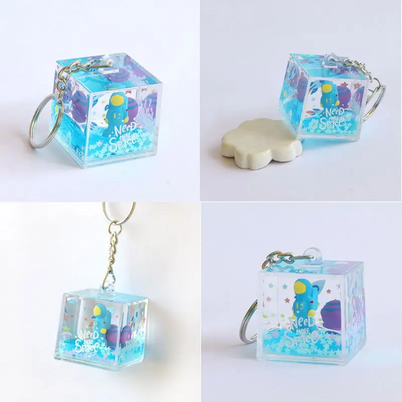 Загадочное пространство зыбучий песок квадратный брелок астронавт фотообои