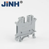 din rail mountable diode protection terminal block uk3n din rail wire connector universal class connector screw terminal