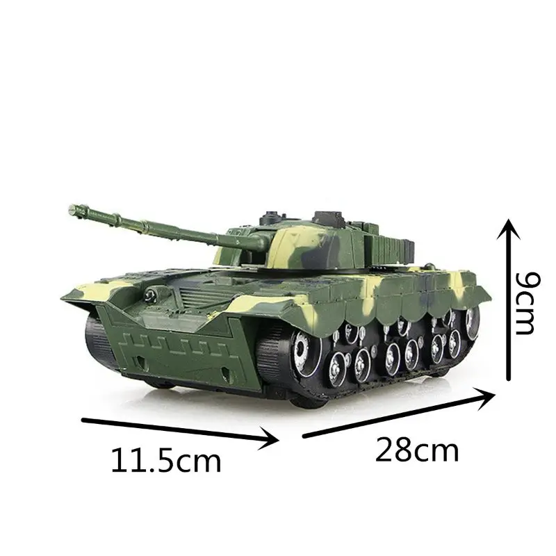 

Armored Tank Car With Sound Light Friction Toy Car Tiger Tank Boys Toy Gift