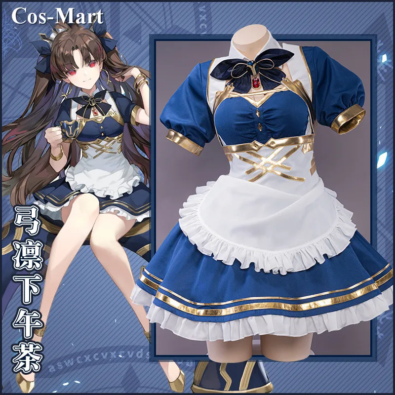 

Game Fate/Grand Order FGO Ishtar Archer Cosplay Costume Afternoon Tea Sweet Cute Formal Dress Activity Party Role Play Clothing