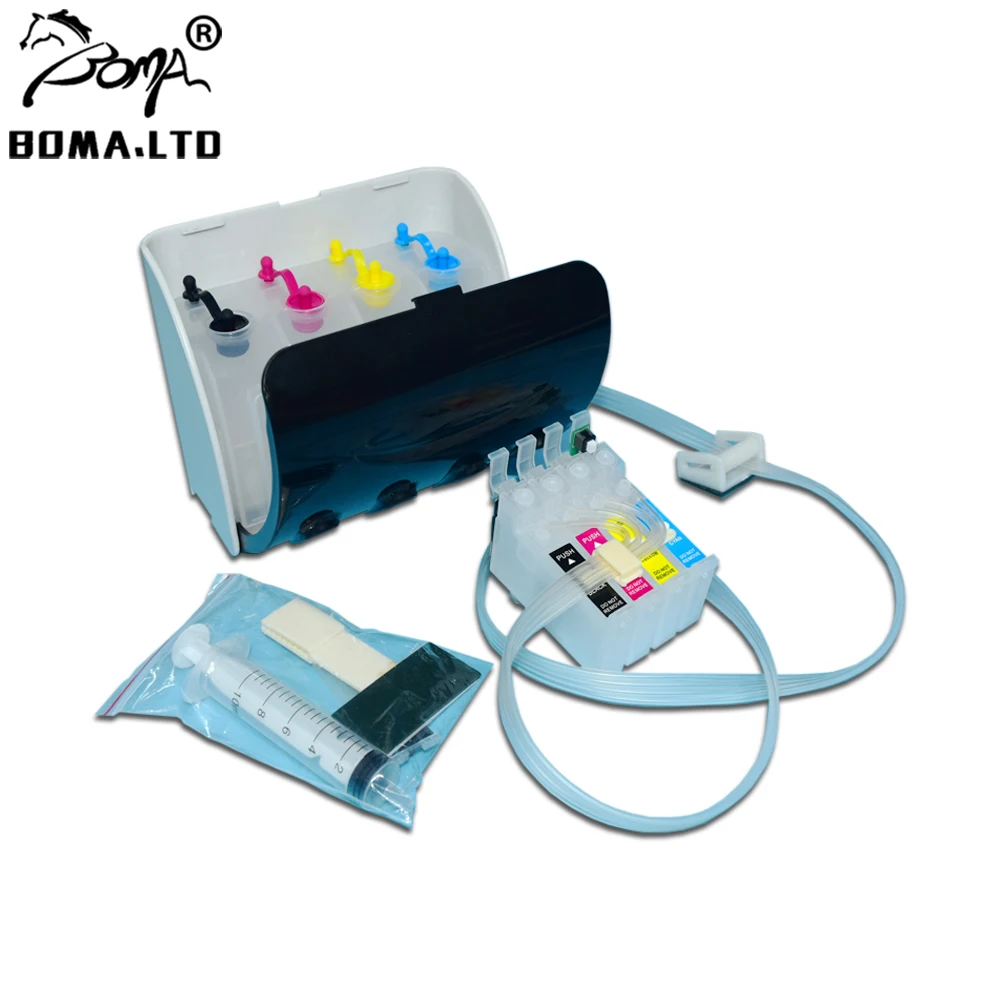 Чип дуги BOMA.LTD T1291 T1301 Ciss для Epson Stylus BX525WD BX535WD BX625FWD BX635FWD BX320FW BX42WD BX925 BX935FWD|Система