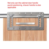 hole handle punch locator tool woodworking pocket jig set wardrobe door cabinet positioner drill guide sleeve hardware jig