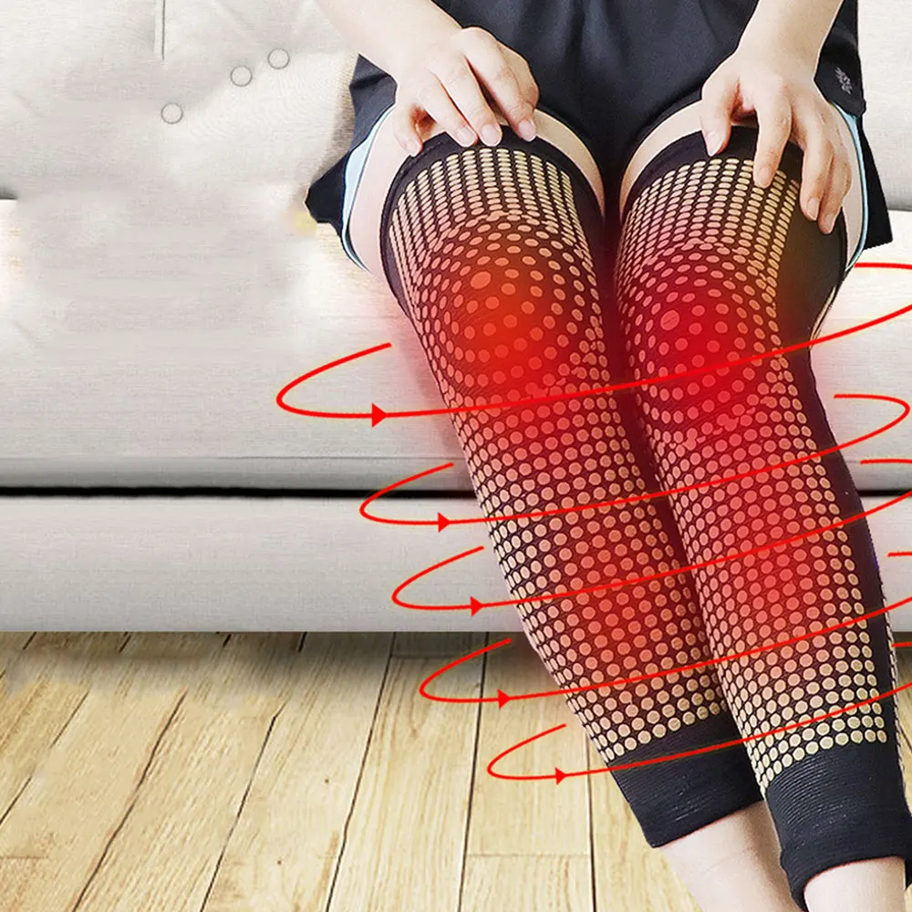 1 пара Самонагревающиеся наколенники в горошек | Спорт и развлечения