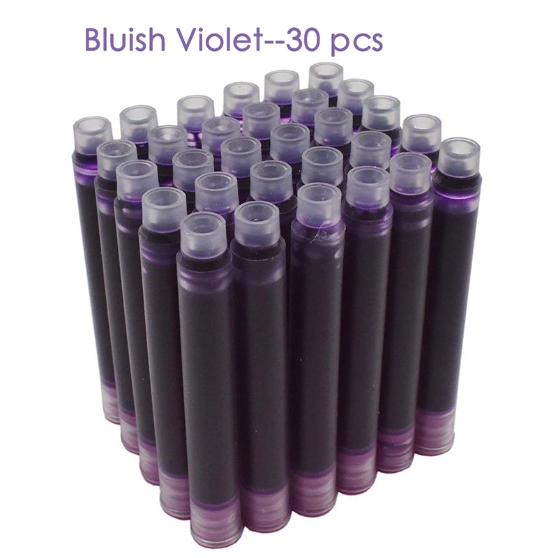 30 шт. перьевая ручка Jinhao чернильные картриджи