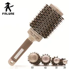 FnLune профессиональные инструменты для укладки салонов, круглая расческа для волос, Парикмахерская, Плойка для волос щетки и гребни для волос, керамический Железный гребень 20 #826