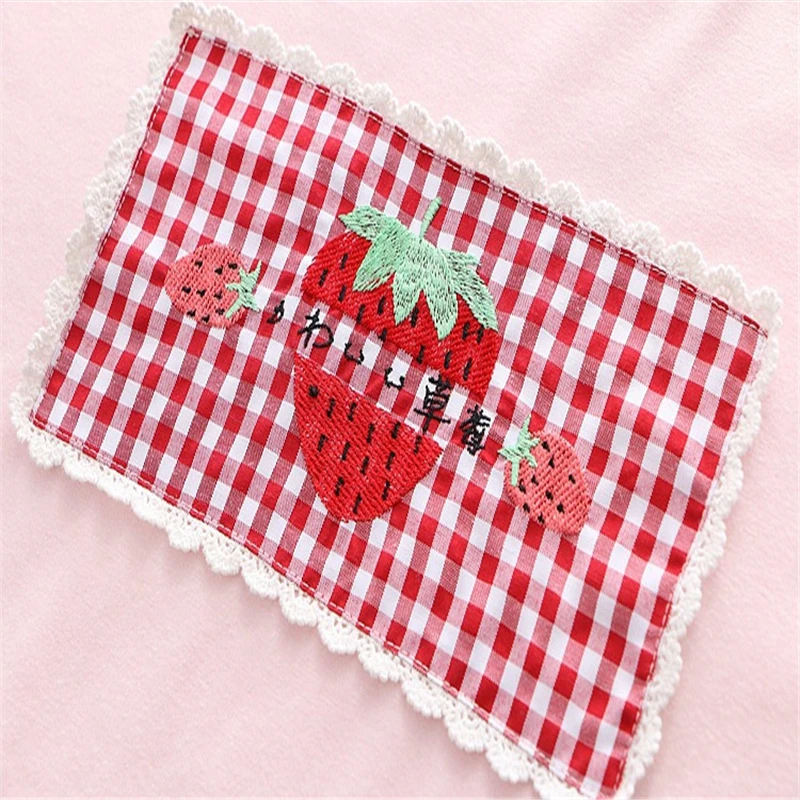 MERRY PRETTY Женская хлопковая Футболка с вышивкой из мультфильма Повседневная