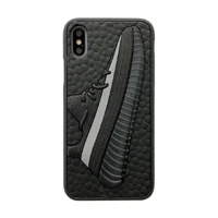 3D спортивная обувь чехол для телефона для Iphone 6 6S 7 8 Plus X XR XS MAX - Цвет: Серый