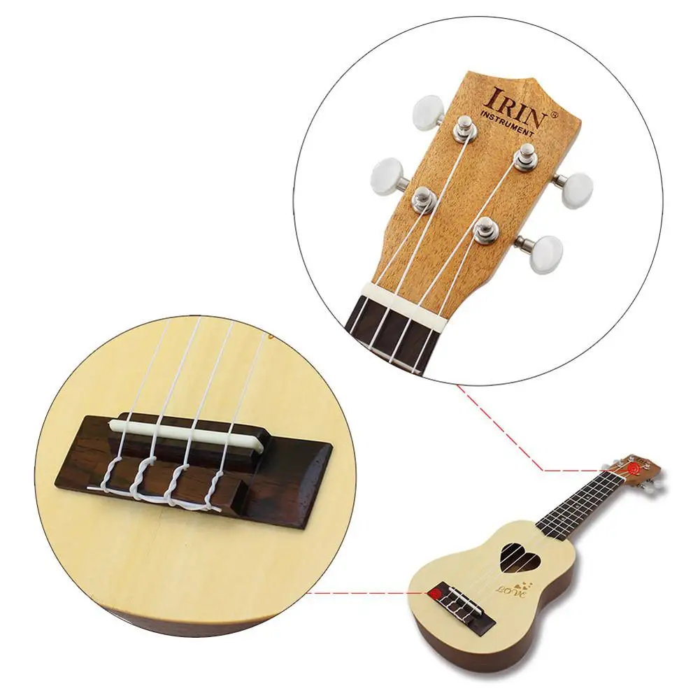 IRIN U105 Струны для укулеле нейлон сопрано концертный тенор музыкальный прибор