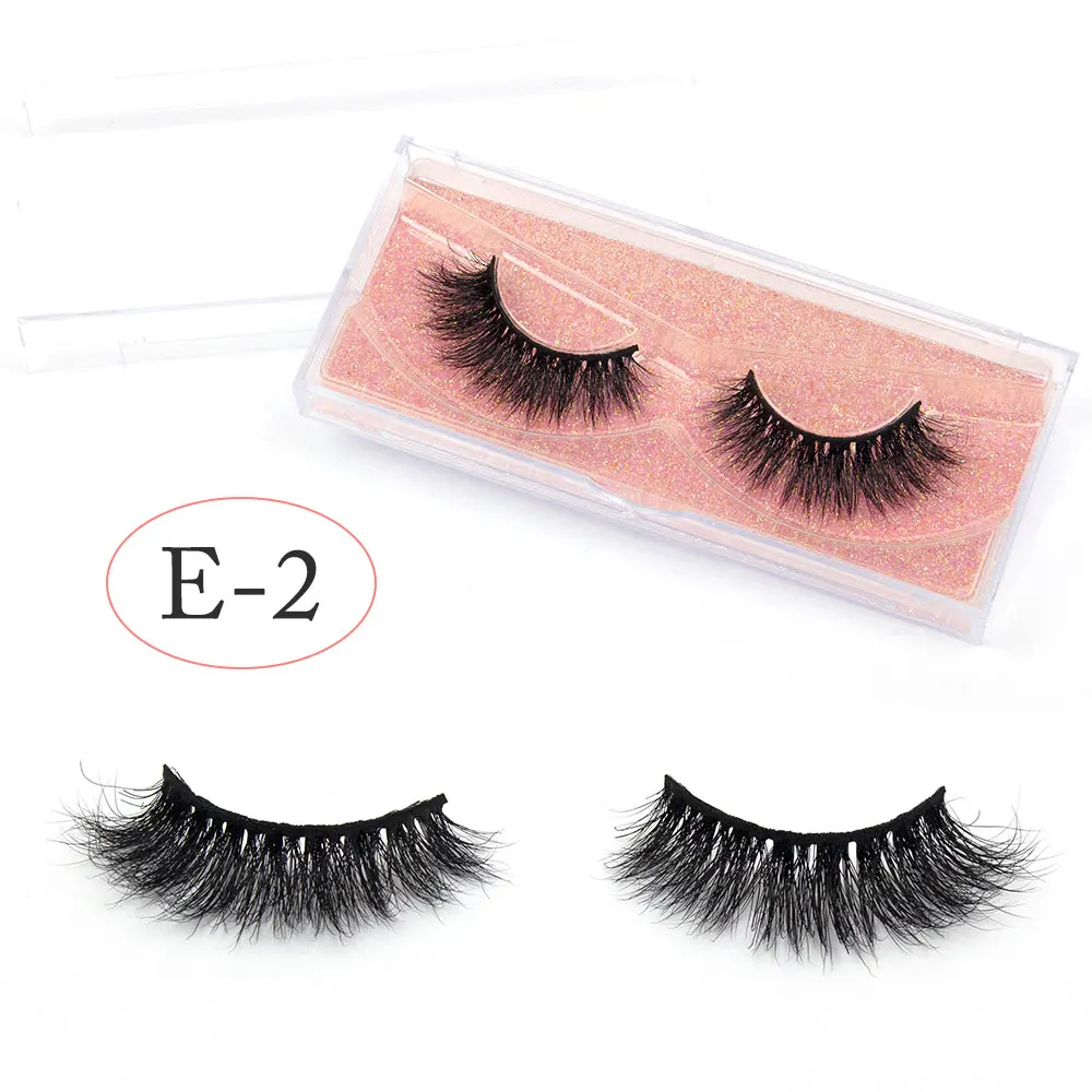 Ручная работа норковые ресницы Макияж 3D натуральные накладные удлинение ресниц #