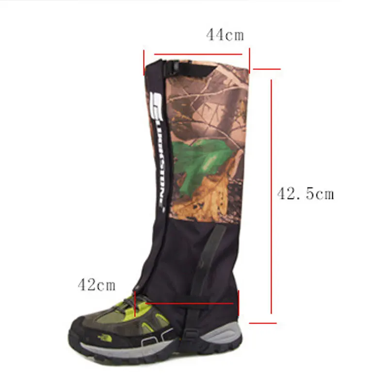 Уличные водонепроницаемые дышащие охотничьи двухслойные гетры для походов