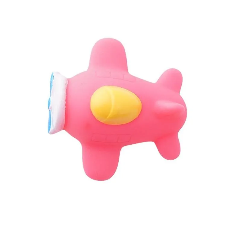 

Cute Bath Toy Kids Baby Shower Lighting Toy Car Airplane Rocket Ship Sensor Luminous Bathroom Toys For Children