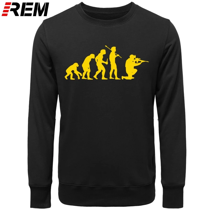 Худи REM Designs Creative Evolution забавные хлопковые мужские повседневные толстовки