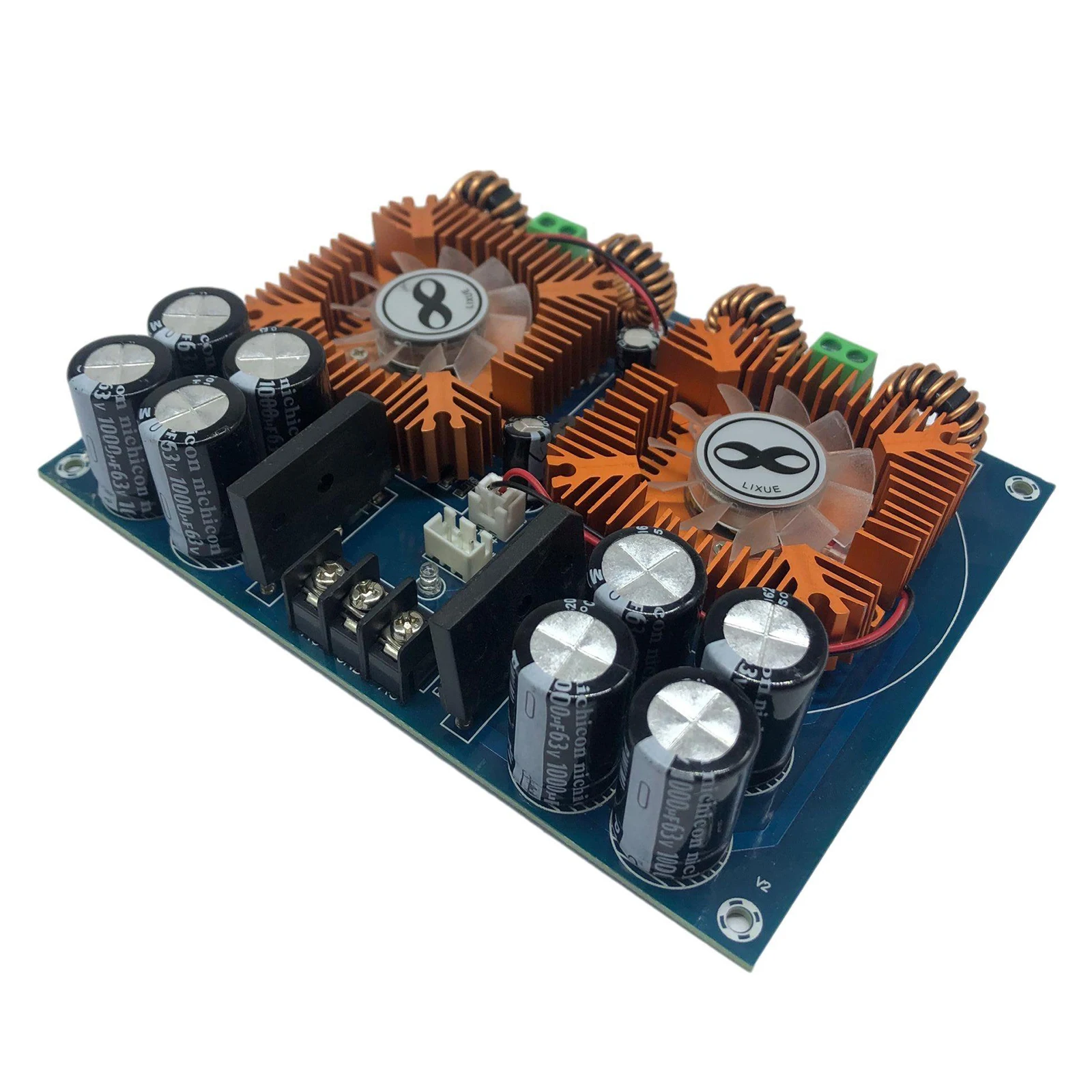 

Large Power TDA8954 420W Digital Amplifier Board Single Channel Higher Efficiency Mono Amp Board Audio Amplifier Module