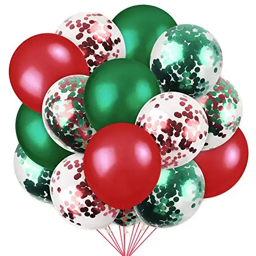 Веселые Рождественские шары набор для украшения рождественские фольгированные