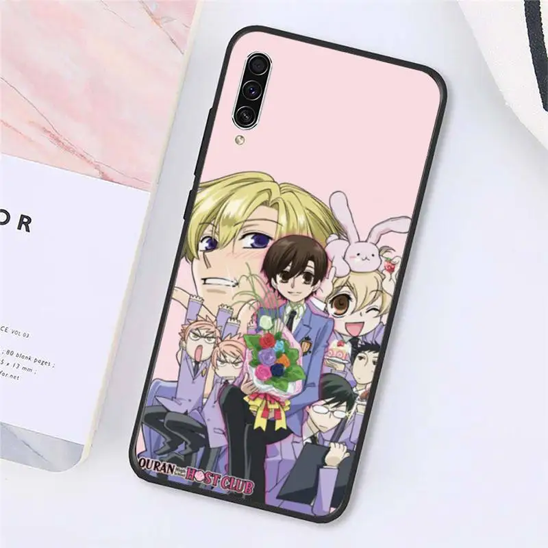 

Ouran High School Host Club luxury design cover Phone Case For Samsung galaxy A S note 10 7 9 20 30 31 40 50 51 71 21 s ultra