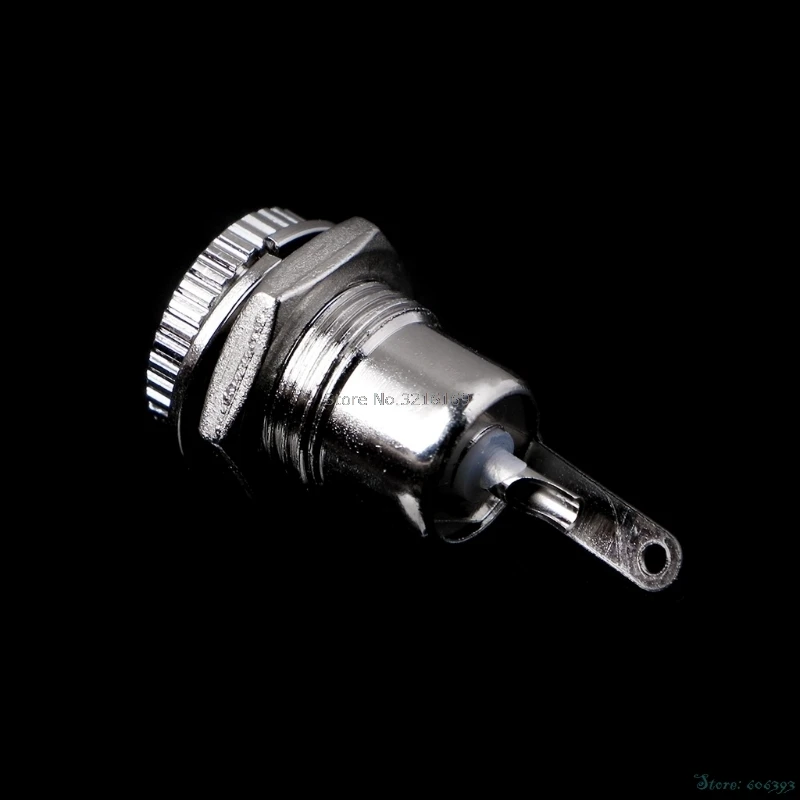 For 1PC DC Power Jack Socket Female Panel Mount Connector 5.5 mm x 2.1mm Promotion | Строительство и ремонт