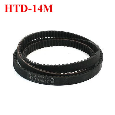 

HTD 14M 1260-14M 90 Tooth 1260mm Girth 20mm 25mm 30mm To 70mm Width 14mm Pitch Closed-Loop Transmission Timing Synchronous Belt