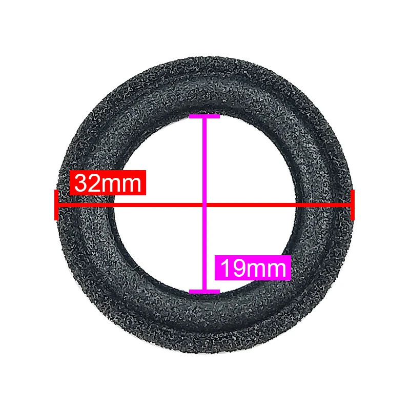 GHXAMP 1 дюйм 32 мм кольцо из вспененного материала для динамика объемная боковая