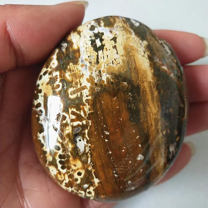 Натуральные камни морская яшма пальмовые камни игрушки маленькие камни и кристаллы целебный кристалл - Цвет: A018       141g
