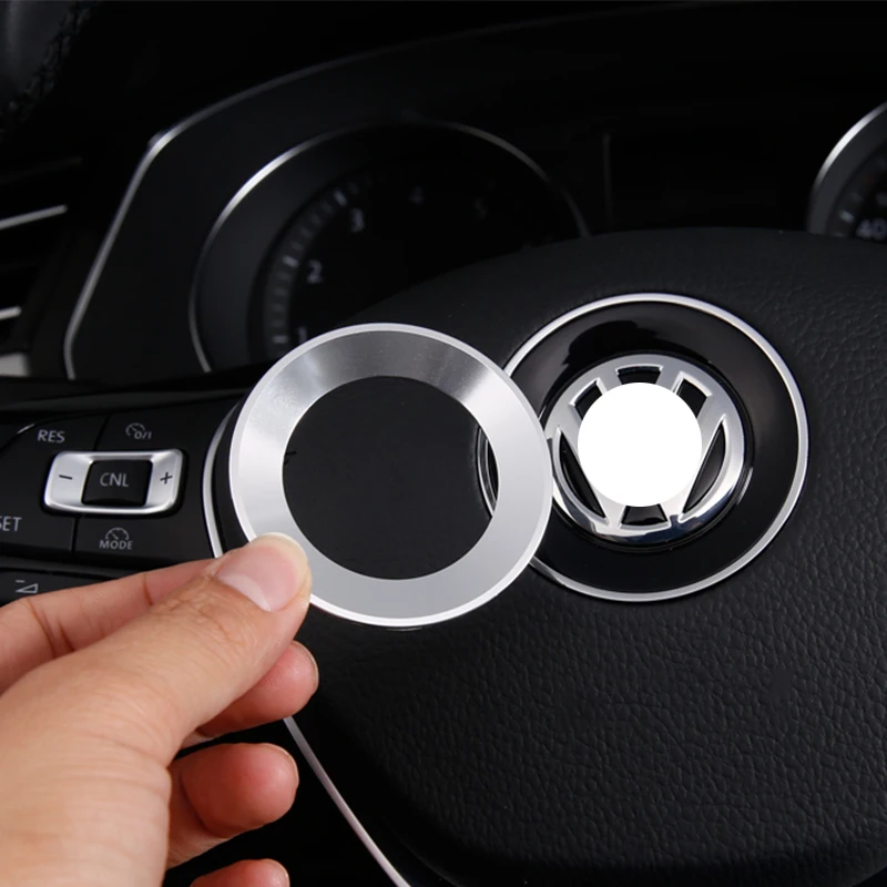 Автомобильный Стайлинг логотип на рулевом колесе эмблемы кольцо украшение