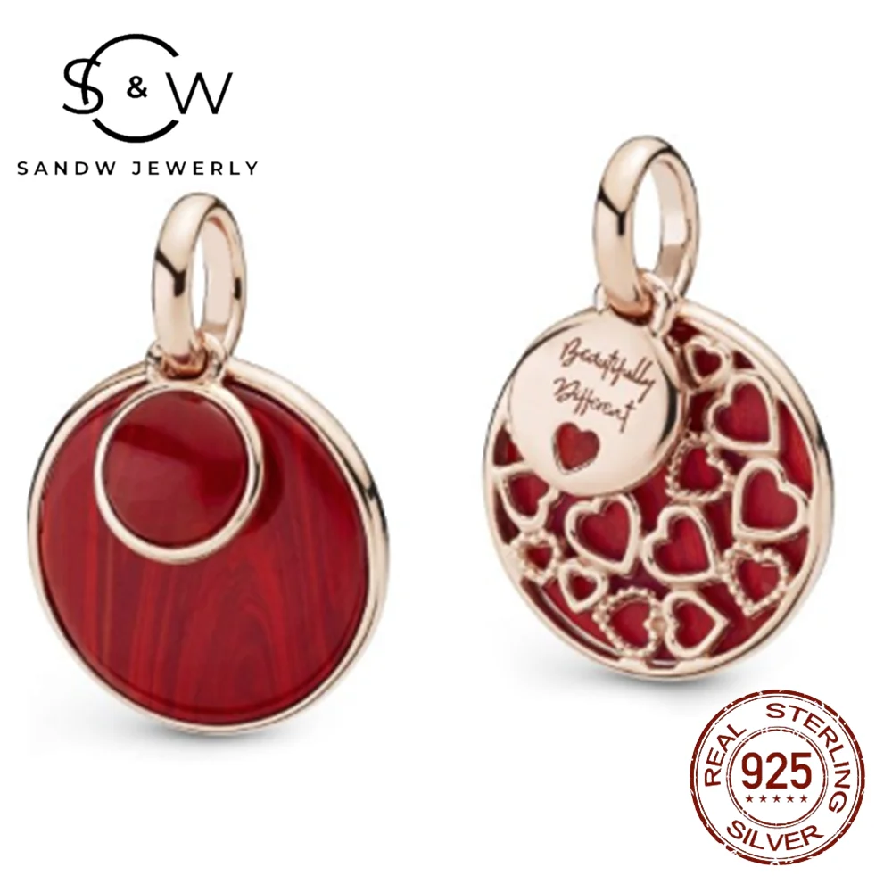 

Charms pendant women's S925 sterling silver Accessories retro temperament holiday fashion party jewelry original 1:1