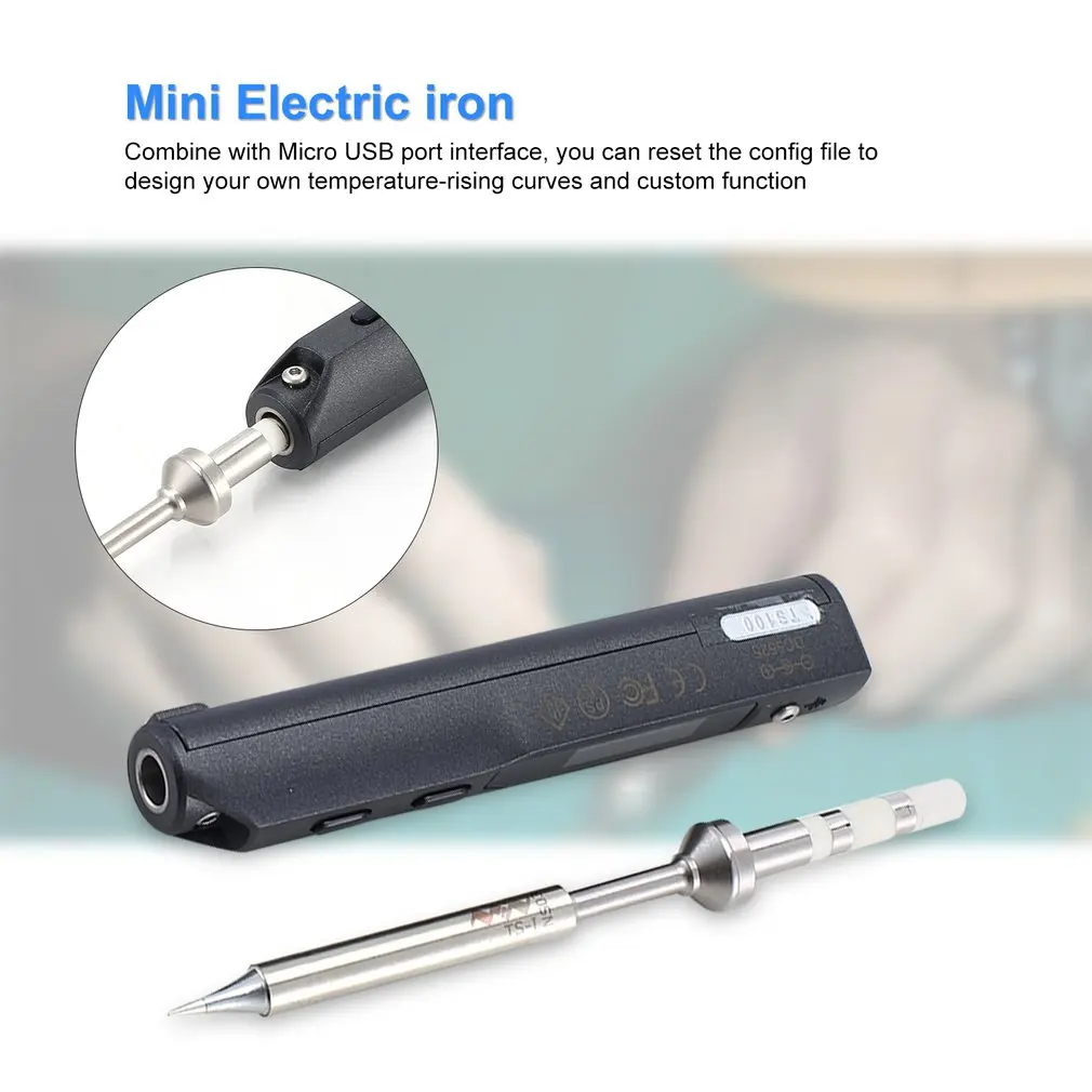 Ts100 I Портативный Миниатюрный программируемый цифровой ЖК дисплей Электрический