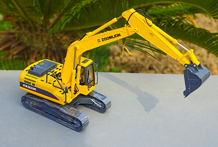 Оригинальный уполномоченным Аутентичные 1:43 Zoomlion ZE230E гидравлический литой