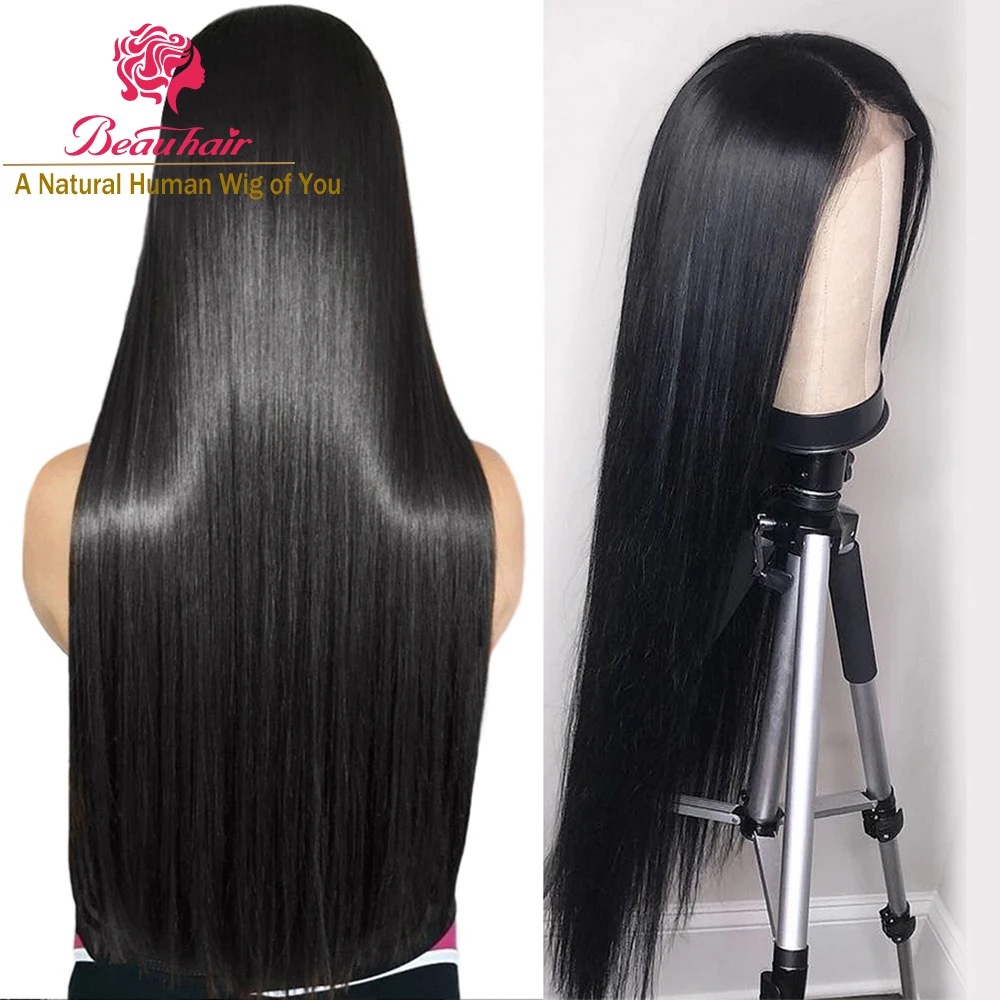 13*4 кружевные передние человеческие волосы парики 1"-26" 2#4# натуральный цвет кружева передние человеческие волосы парики предварительно выщипанные с детскими волосами перуанские