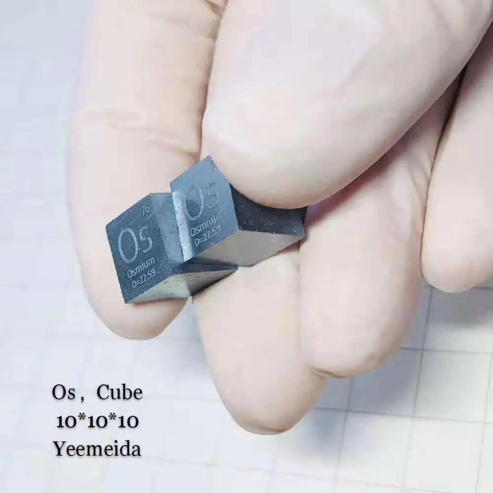 6-сторонний зеркальный полированный двухсторонний гравированный Металл 10 мм куб