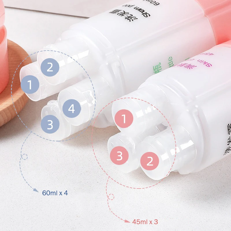 4 в 1 многоразовый диспенсер для косметических средств | Дом и сад