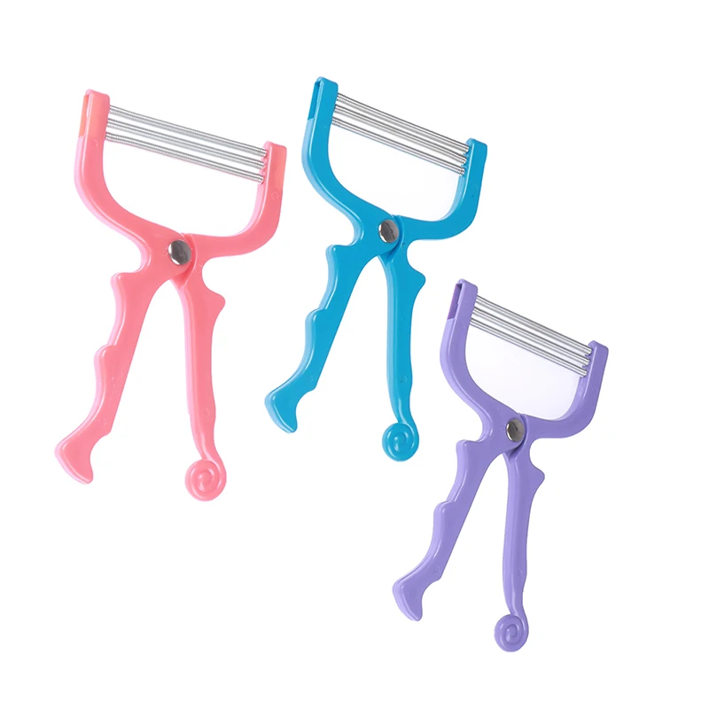 1 шт. инструмент для удаления волос красоты лица 3 Пружинные нити эпилятора |