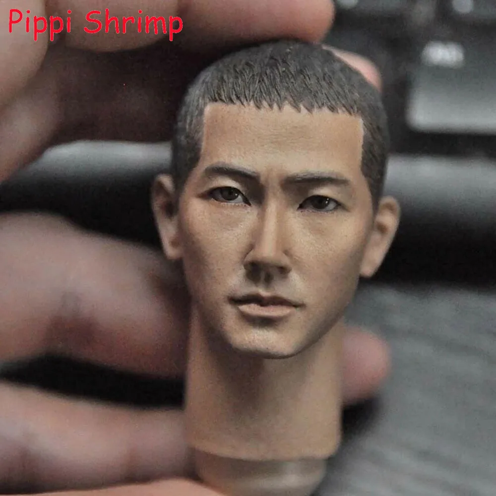 

1/6 Scale Air Force Head Sculpt Male Soldier Head Carved Fit 12'' Action Figure Body Toys In Stock