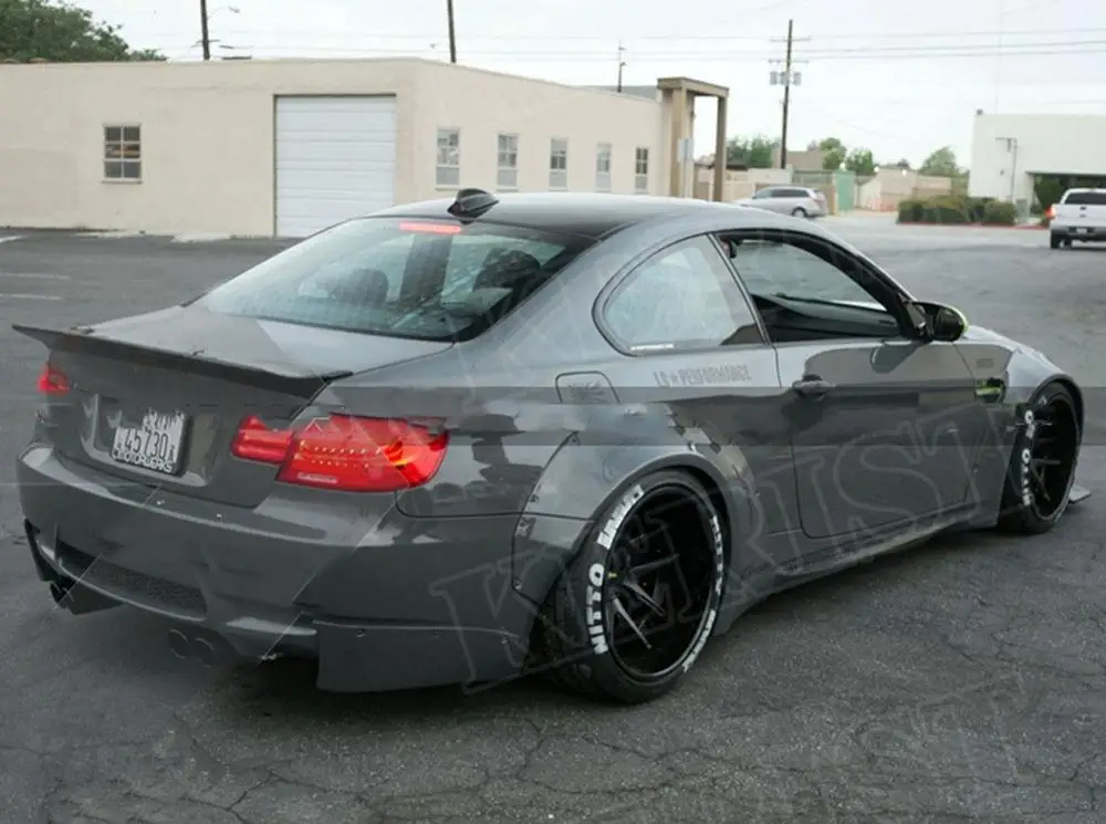 Спойлер для багажника из углеродного волокна BMW E92 335i 328i M3 2007 2012 LB Style Highkick|Обвесы| |