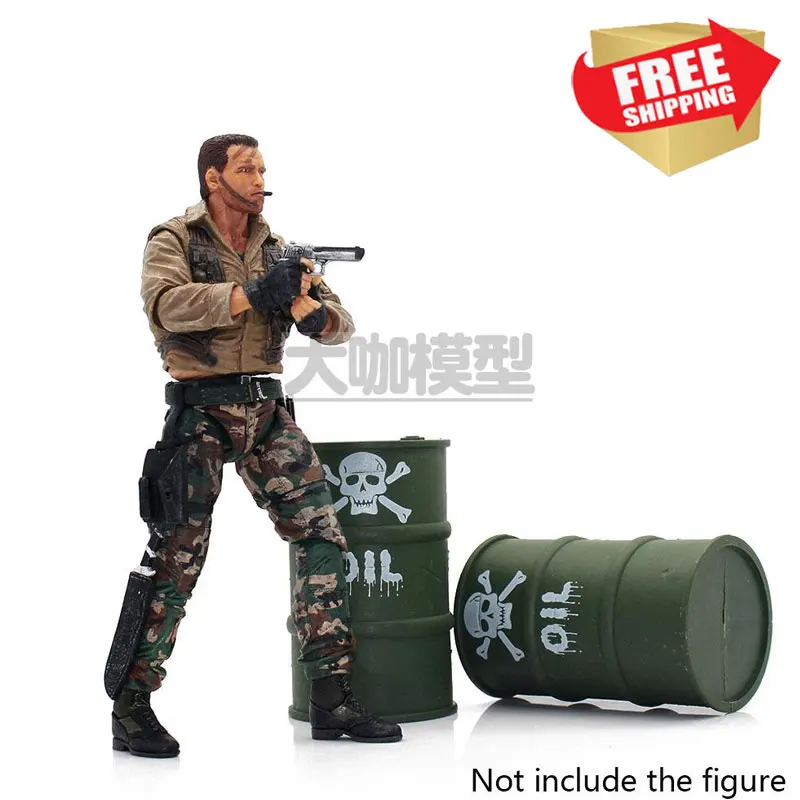 

Radio control RC Scene Decoration Skull Oil Barrel Axial SCX10 90046 TRX-4 D90 upgrade parts