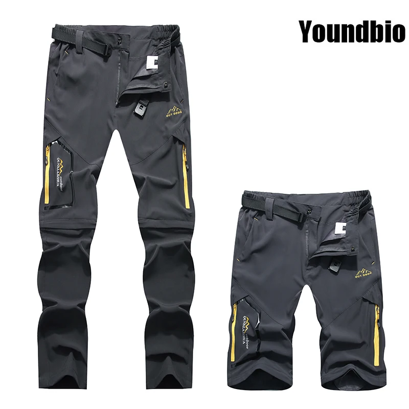 Men Outdoor Trousers Oversized Xl Elastic Waterproof Pants Hiking Fishing Camping Skiing Comfortable Travel Pants Men