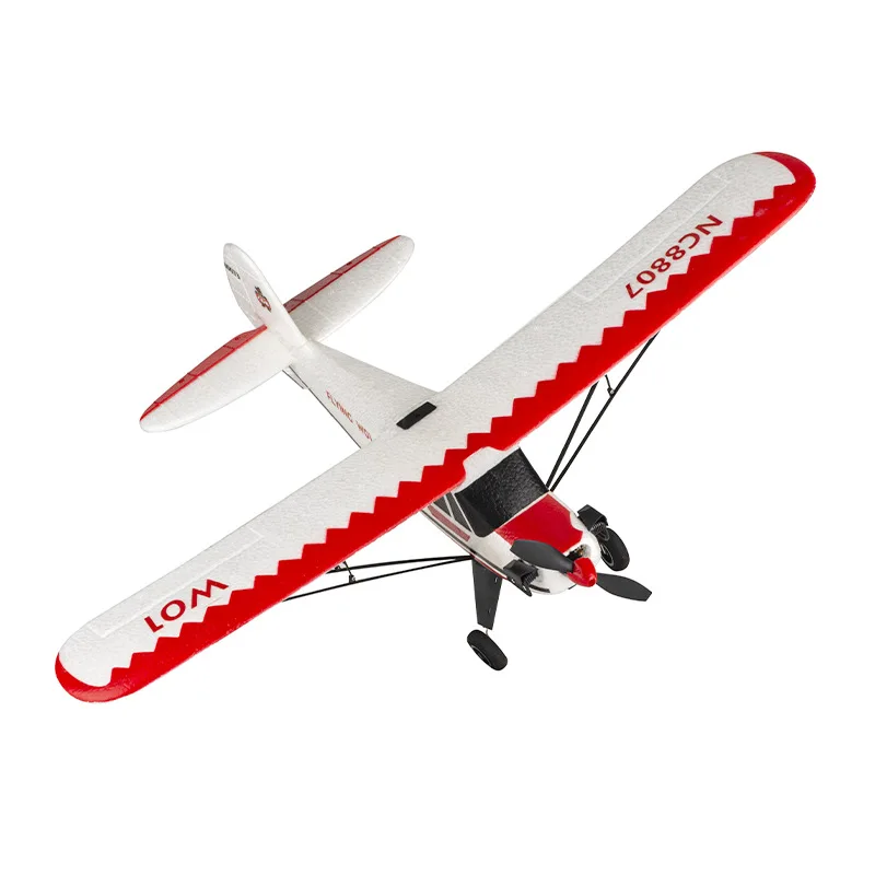 JJRC W01 three-channel 6-axis gyroscope self-stabilizing like real aircraft 2.4G remote control airplane glider fixed wing enlarge