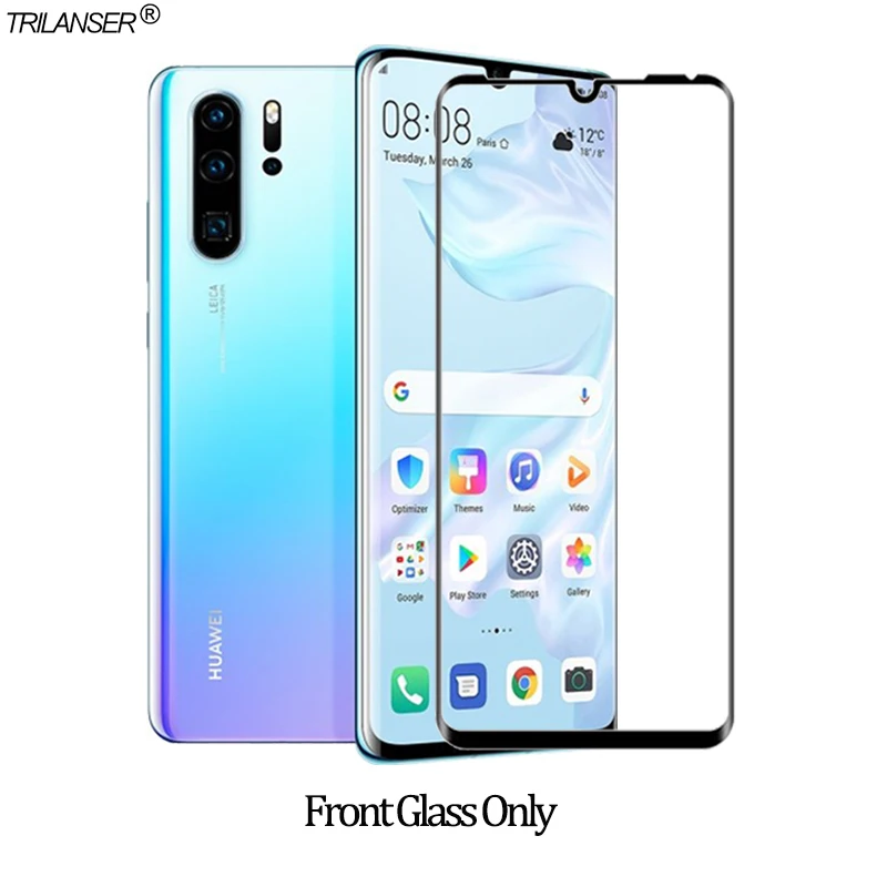 Front Glass Only glass huawei p 30 lite(хуавей p30 лайт) стекло 2-в-1 Камера стекло для линзы пленка huawei p30 pro Экран Защитная стекло huawei p30 lite защитное стекло huawei p 30 pro стекло хуавей р30 лайт хуавей р 30 лайт - Цвет: Front Glass Only