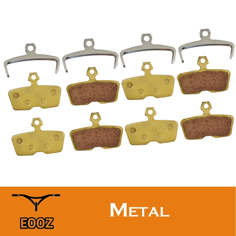 4 Pairs Metal Bicycle Metallic Disc Brake Pads For SRAM Code 2011+ / Guide -re Sram Red 22 S-700 | Спорт и развлечения