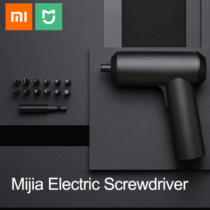 

Аккумуляторная отвертка XIAOMI Mijia, 3,6 В, 2000 мАч, li-ion, 5N.m, электрическая отвертка с 12 шт. насадок S2 для дома